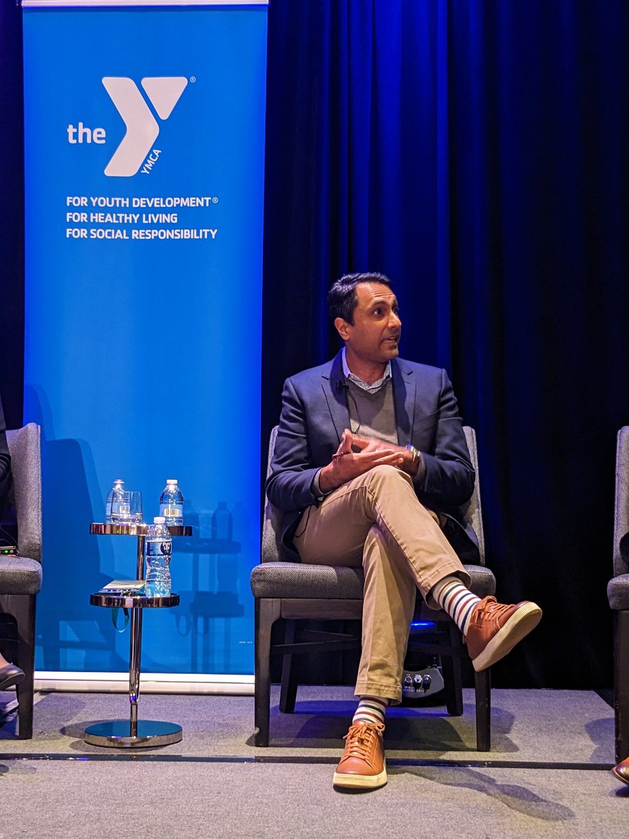 interfaithusa's tweet photo. Today, our President @EbooPatel was honored to speak at the @ymca in Washington DC about the powerful work The Y has played in civic bridge building.
We’re so grateful for all of our partners in the work of #bridgebuilding as we strive to create an #InterfaithAmerica! https://t.co/z0ox25hTEp