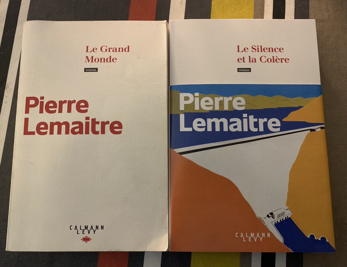 Quelle chance de fêter mon anniversaire en février avec @PLemaitreAuteur ! 2022 Le Grand Monde, 2023 Le Silence et la Colère. Vite 2024, une année de plus, et le roman qui va avec !