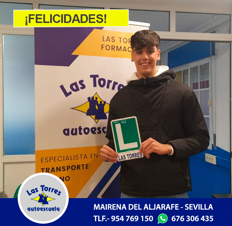 LasTorresOnline's tweet photo. Entregar la "L" siempre es un momento especial, es la recompensa al trabajo bien realizado! 𝗘𝗻𝗵𝗼𝗿𝗮𝗯𝘂𝗲𝗻𝗮 por tu apto @nicocote_   
Gracias por elegirnos para tu Formación Vial.
#MairenaDelAljarafe #SevillaHoy #autoescuela #dgt #permiso https://t.co/58FPLLa1cp