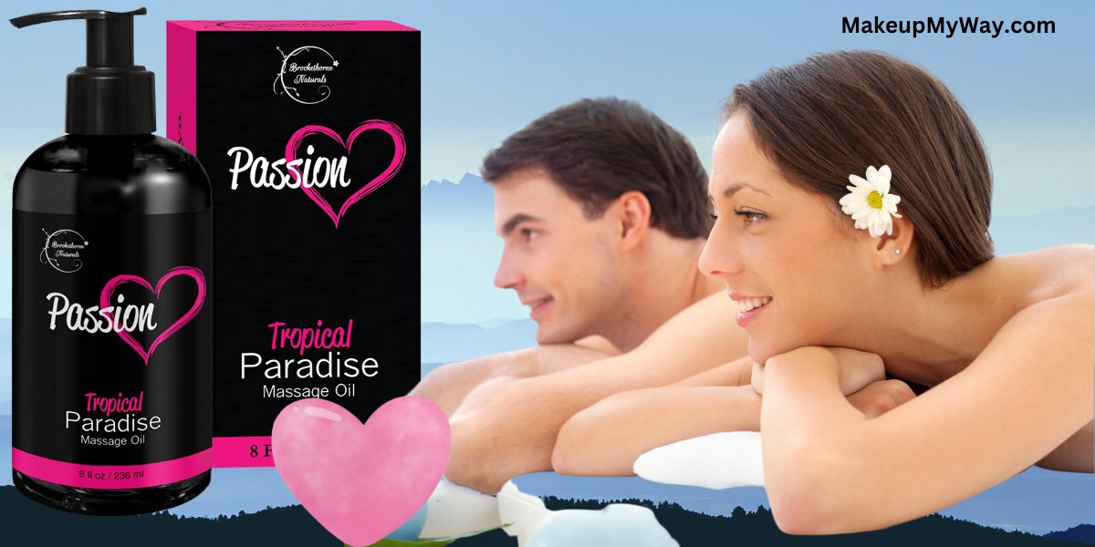makeup_way's tweet photo. Passion Massage Oil for Couples Massage. All Natural Tropical Paradise Scent with Almond &amp; Jojoba Oil. Ideal for Aromatherapy, Full Body &amp; Muscle Massage – for Women &amp; Men #skincare #massageoil #massage #skincare #valentinesday #valentines #onlineshopping https://t.co/C6nnelEdYB https://t.co/QjisAuDYtX
