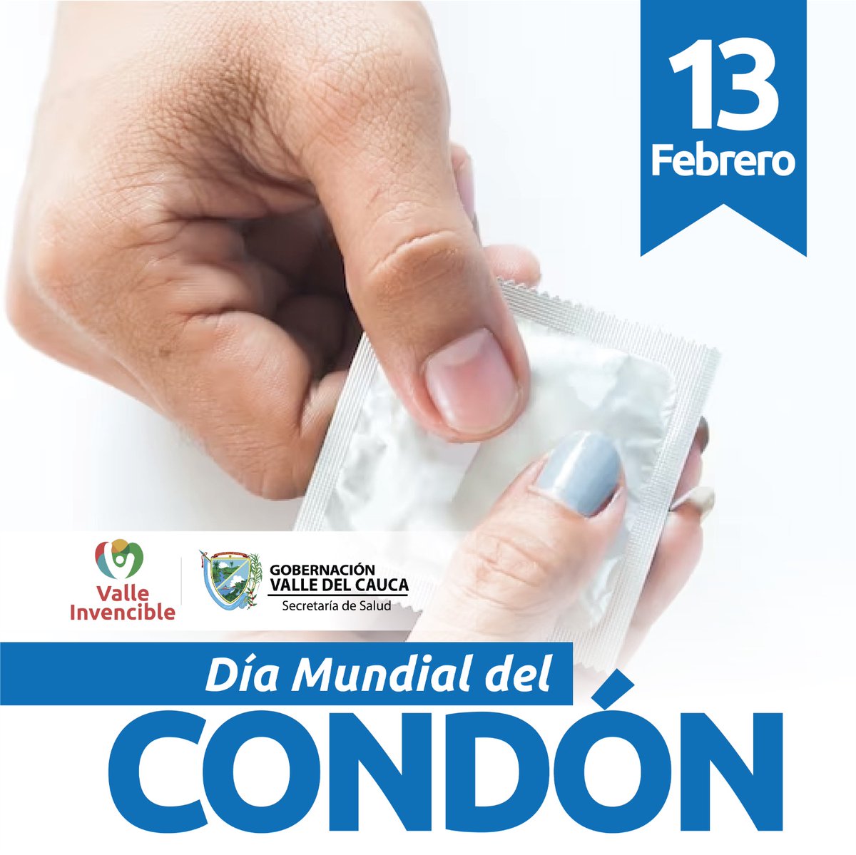 secsaludvalle's tweet photo. ¿Sabías que hoy, 13 de febrero, es el Día Mundial del Condón?
Este método de protección reduce el riesgo de enfermedades de trasmisión sexual 👩🏽❤️👩🏼👩🏽🤝👨🏼y previene embarazos no deseados. El cuidado de la salud sexual es una responsabilidad compartida.
#valleinvencible
#MeCuidoYTeCuido https://t.co/Xa0ljkV5qD