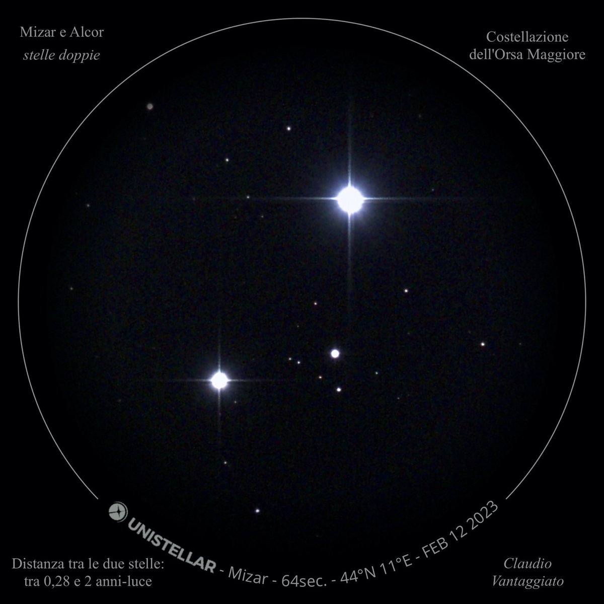 vantaclaudio's tweet photo. Photos of some deep space objects, taken under the skies of Bologna city, with @Unistellar #telescope.. #astronomy @Coelum_news @pas_astronomia https://t.co/KpdMkoaLWq