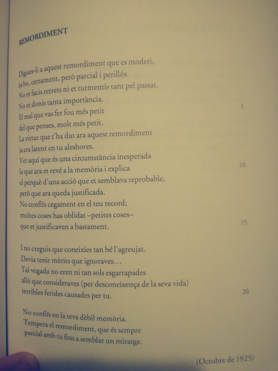 lamarionamiret's tweet image. Kavafis, sobre el remordiment
(τυψις)

#literatura #grega #poesia #Grècia #Greece #Catalan