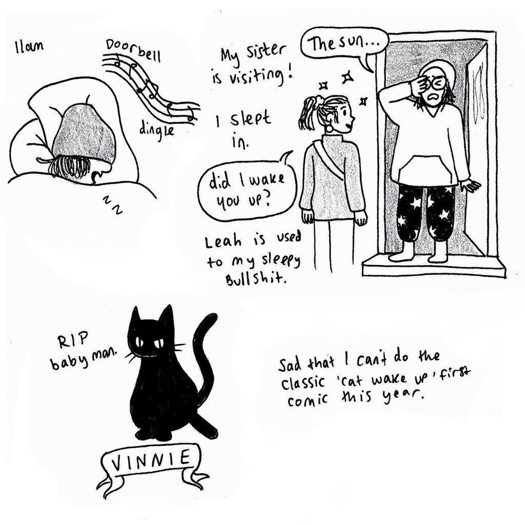 Lornacow's tweet photo. Hourly comics day 2023!! 
Part 1/2
#hourlycomicday https://t.co/WPACUl8EbP https://t.co/pKzdG9azaR