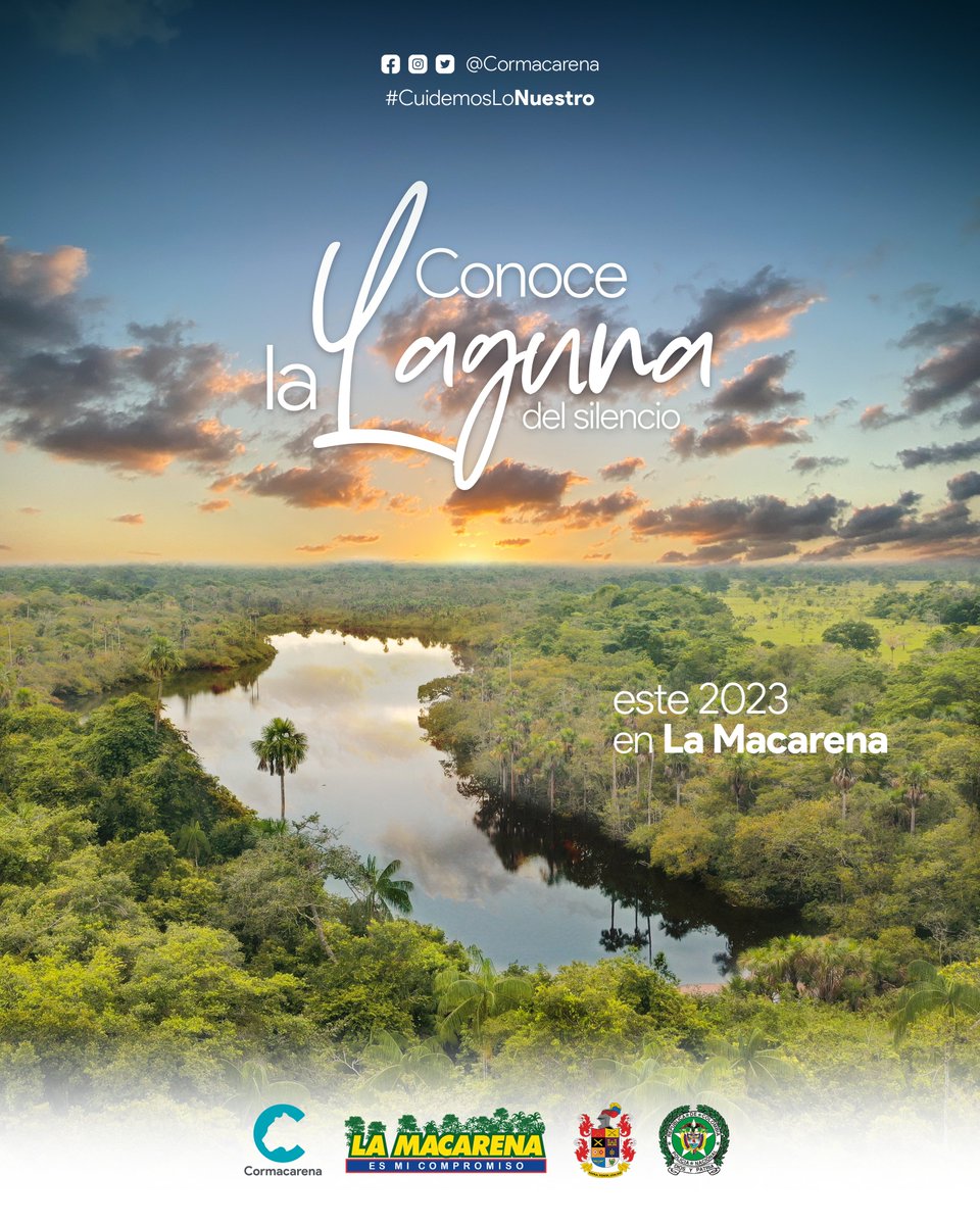 ¡En La Macarena tienes mucho por conocer! 🤩 Recuerda que la Laguna del Silencio esta abierta al público durante todo el año.

En este escenario natural, también podrás conocer la fauna y flora silvestre en todo su esplendor.

#Cormacarena #CuidemosLoNuestro #TurismoDeNaturaleza