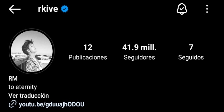 Namjoon borró o archivó 113 posts de su instagram, lloro 😭