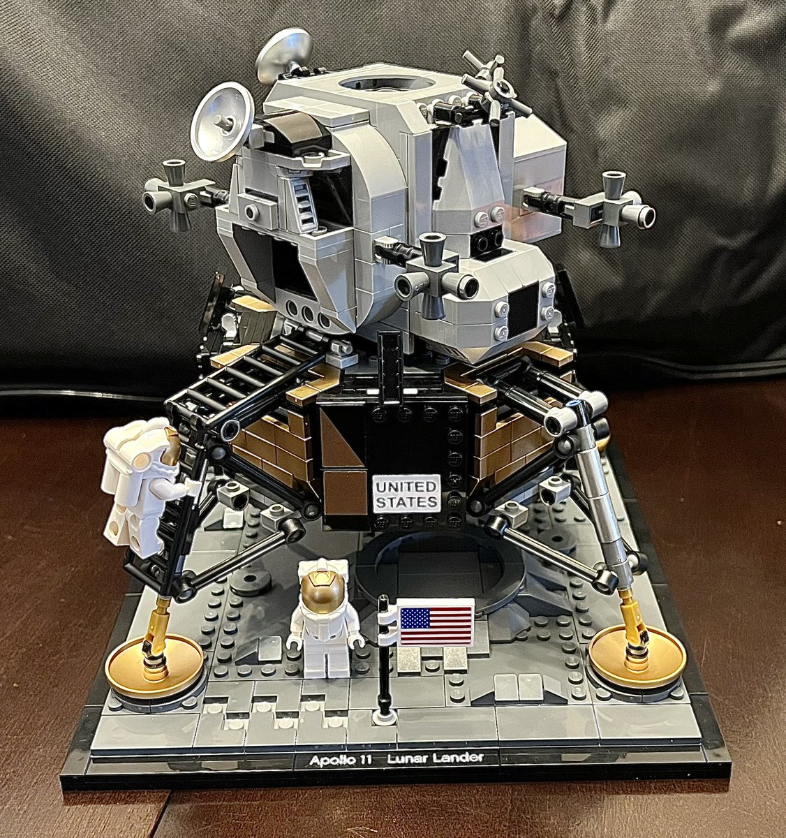 jmowry11's tweet image. Lego Apollo 11 #apollo11 #space #spaceprogram #legos #legosspace #moonlanding #hobby