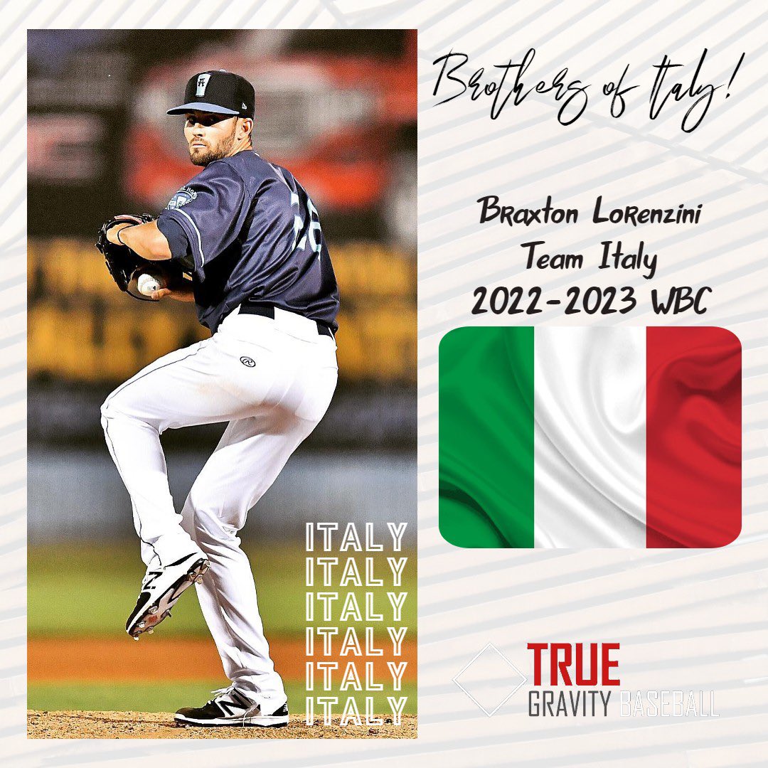 Best of luck to #TGB clients Braxton Lorenzini and Claudio Scotti as they compete in the 2023 <a href="/WBCBaseball/">World Baseball Classic</a> for Team Italy.

#Forza | #TGBaseball