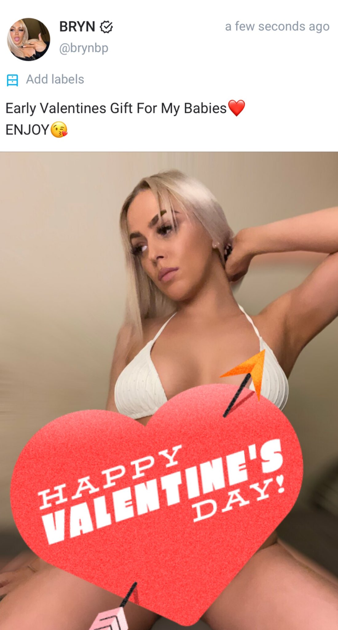 BRYNBP on X: Early Valentines Gift For My Babies❤️ t.coqpt3s6sQ2r  #onlyfans #subscribe t.coCykfjBXFiR  X