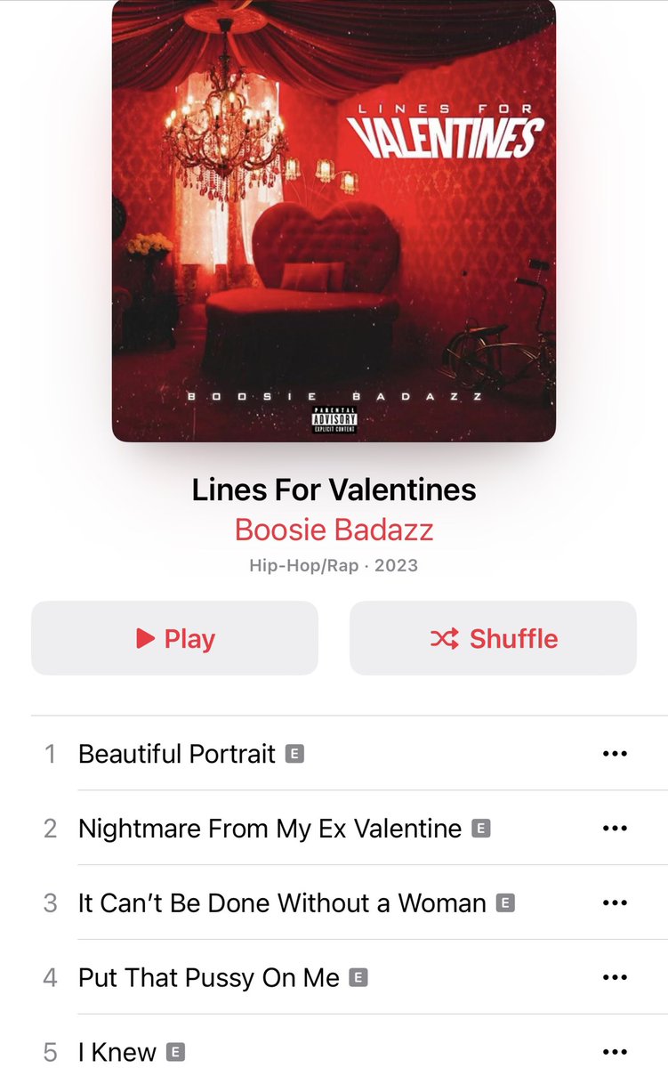 BOOSIEOFFICIAL's tweet photo. NEW ALBUM 💿 OUT NOW ‼️🔥🔥🔥 #linesformyvalentines Download it now tagged me https://t.co/0RORsjvZSw