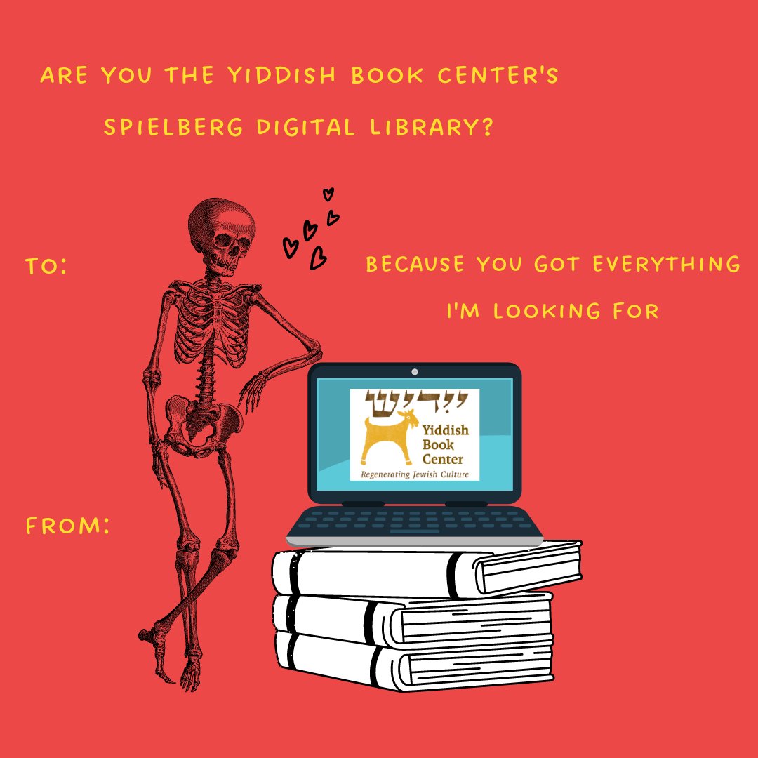 Yiddish Book Center tweet media