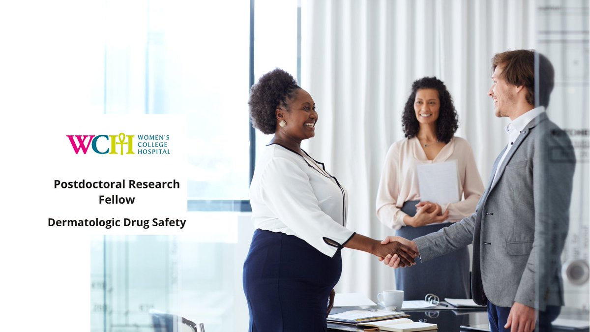 Interested in therapeutic decision-making in #dermatology? #TeamWCH is looking for a #Postdoctoral Research Fellow to support an ongoing initiative to advance drug safety &amp; improve care for patients with Inflammatory skin conditions.  Apply now: loom.ly/gZfJ8U4