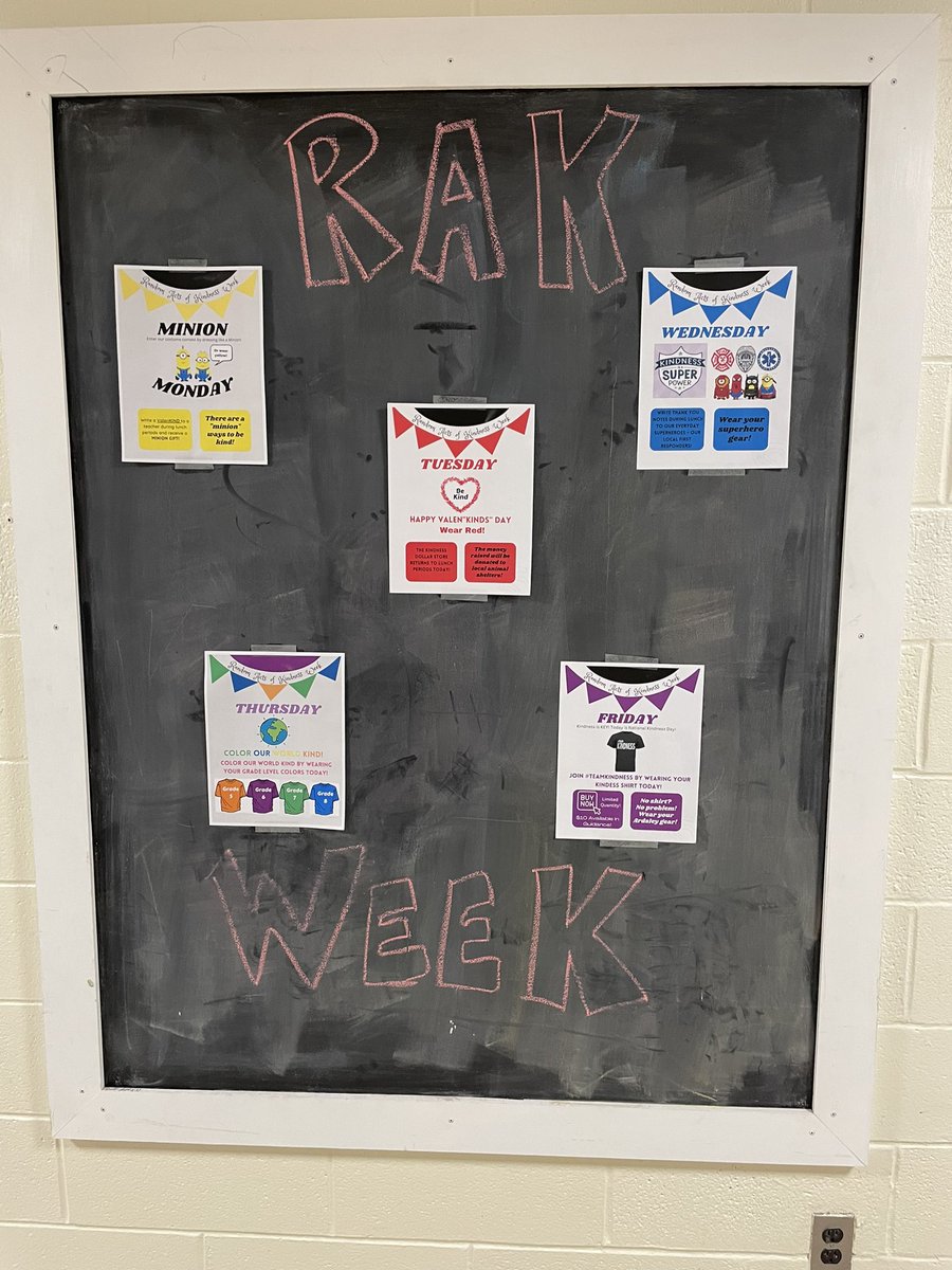 ArdsleyMS's tweet photo. Random Acts of Kindness Week off to a great start!  Definitely a minion ways to be kind!! https://t.co/9kR2Nfl6Ta