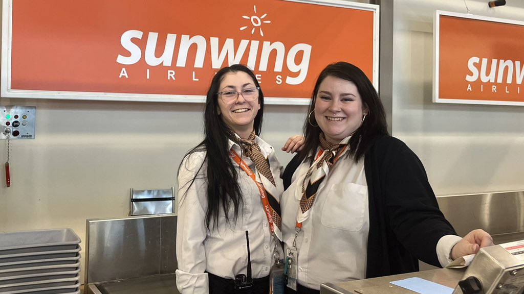 Big THANKS to Dana and the crew at <a href="/SunwingVacay/">Sunwing Vacations</a> desk at YQM. Smooooth check-ins for our youth baseball team heading to Cuba and bringing lots and lots of school supplies, medicine, and personal care items. #Moncton #Matanzas