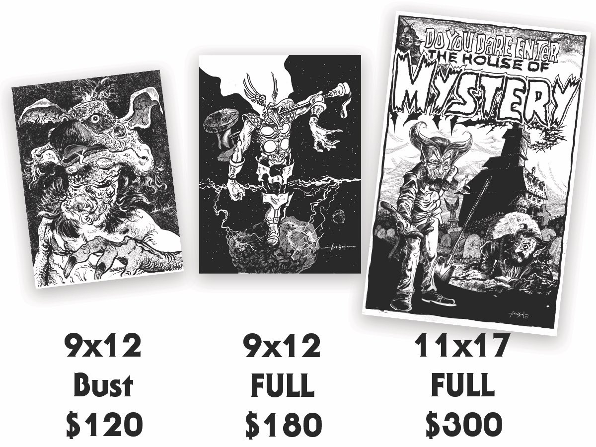 chrisacomics's tweet image. My pre-show #commission list is open for @emeraldcitycon. DM me if you’re interested. #eccc #eccc2023 #commissionsopen #comics #makemorecomics #readmorecomics