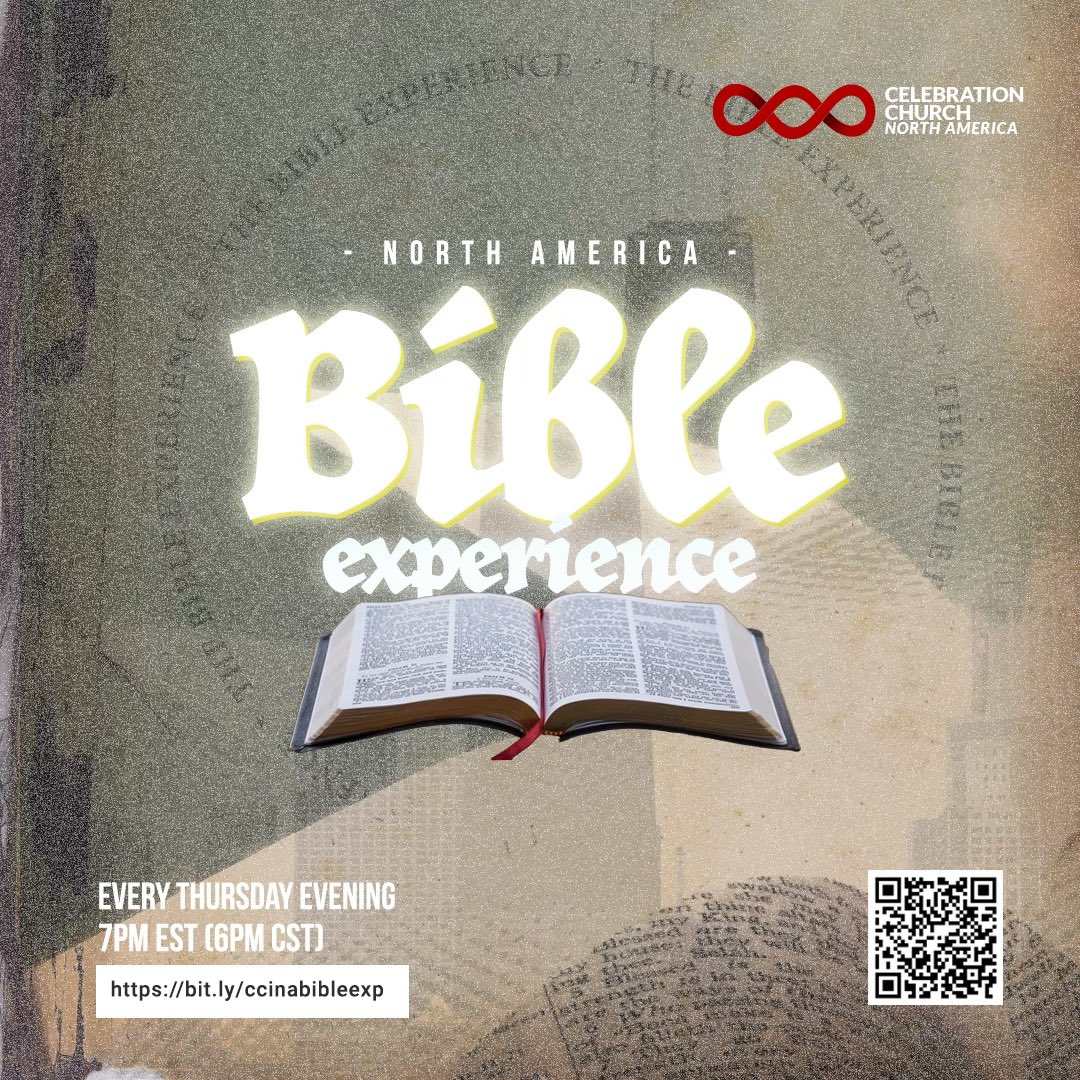 cci_dallas's tweet photo. Happy new week, family.π
Here are few things to look forward to this week.
1. Bible Experience on Thursday, a time to understand the Bible better. This is not the Bible study you want to miss.π
Happening on Thursday, 7 pm EST.
#Lovecode #Bibleexperience #ccina https://t.co/YUP3GKtM3j