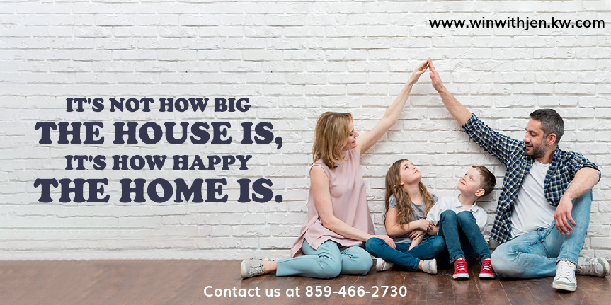 It's the family that makes a house a 'home.' #RealEstate #RealEstateAgent #Realtor #InterestingFactsAboutRealEstate #RealEstateFacts #HomeSelling #HomeBuying #OpenHouse
#WinwithJenNKYREALTORR
#CincinnatiRealtor
#PropertyinCincinnati