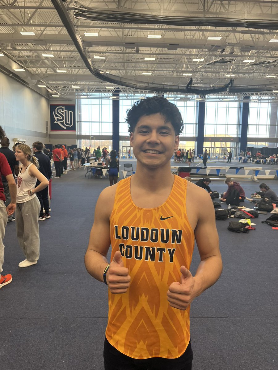 lchsxctf's tweet photo. Another race….. another PR. Dean moves out of a tie for 2nd to 2nd on his own in the 55. You come to Region and PR. That’s all you can do!! https://t.co/dGv2zwNTqL