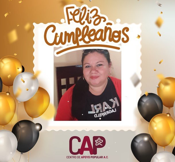 El equipo del Centro de Apoyo Popular y <a href="/PaolaGarateV/">Paola Gárate</a>  queremos desearle un feliz cumpleaños a nuestra amiga Brenda Beltrán que sea un año lleno de muchos éxitos y bendiciones.Gracias por ser parte de nuestras causas #ConciertoAmor ❤️