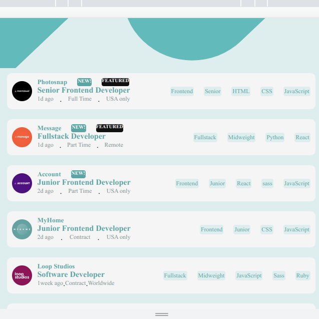 NformiPolycarp's tweet image. Day 36/100
today i worked on a project from frontend mentor &apos;static job listening master&apos;
#caasitechacademy
#CDev
#100DaysOfCode