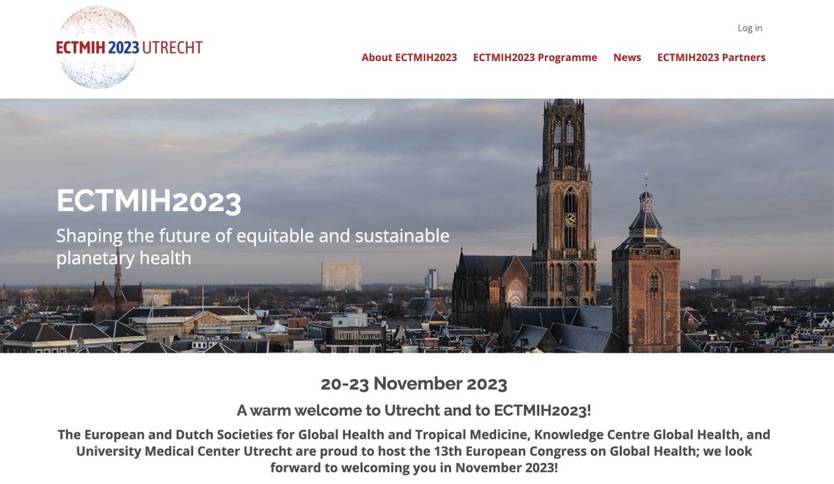 LESS THAN A WEEK to submit your organized session for the European Congress on Global Health, #ECTMIH2023 (Feb 19th)! #GlobalHealth #PlanetaryHealth #HealthEquity #HealthSystems #SDG3 #SRHR #NCDs #NTDs #InfectiousDiseases #MentalHealth 🌏🌎🌍 See: ectmih2023.nl/pages/ectmih20…