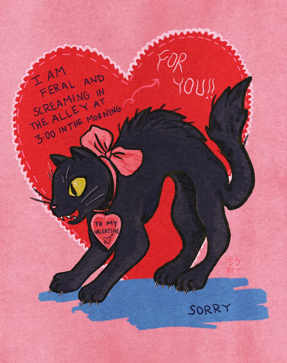 also I have those rat-cat-human brain control parasites and I have given them to you, sorry about that too. also I do bite and not in a nice way. happy valentines day