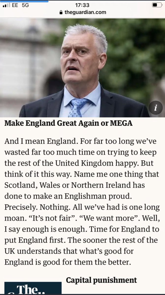 GrindesOptionis's tweet photo. Go on yersel 30p lee you complete arsehole. The sooner we get rid of you thriving corrupt bastards in WM the better off Scotland will be! 
And btw England has NEVER done anything to make Scotland proud you tit! https://t.co/U8QrnwzQaw