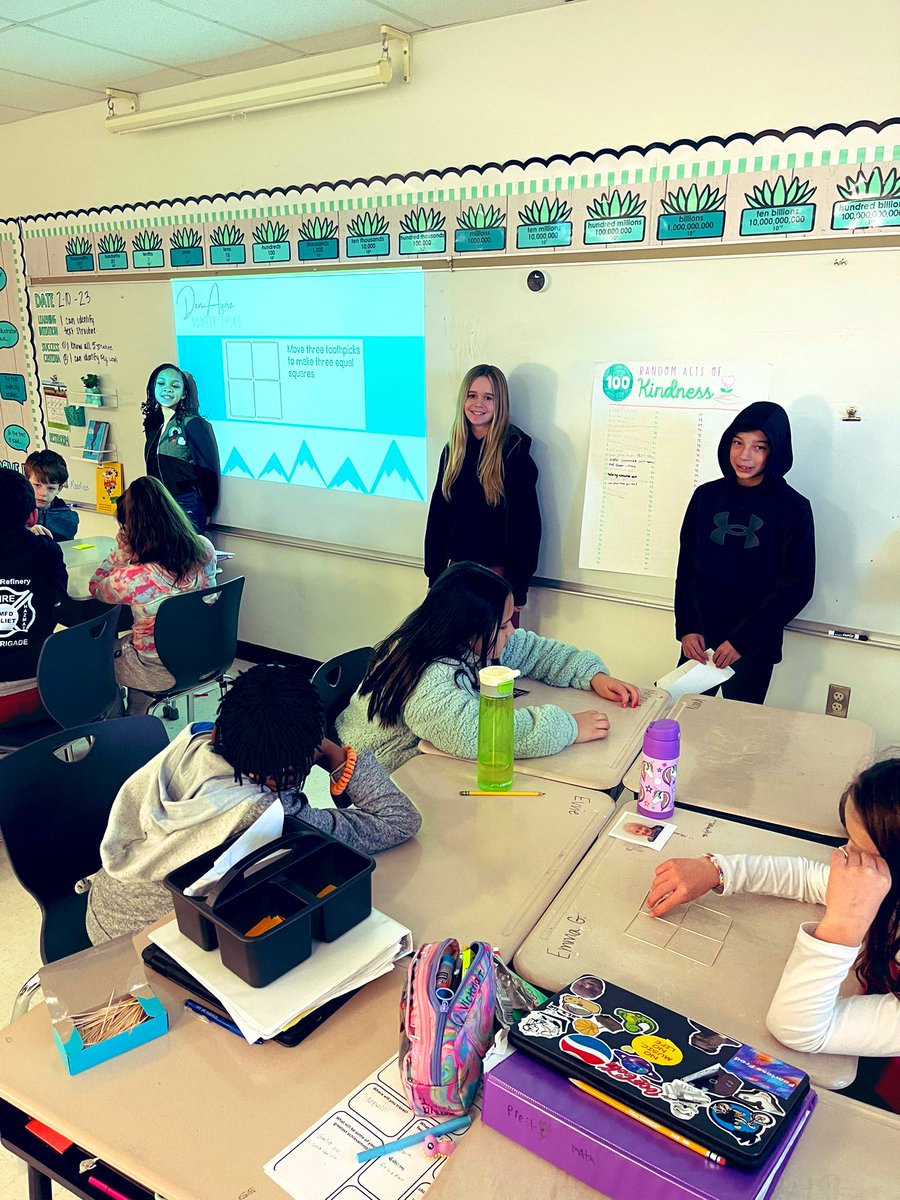 MsBsBunch's tweet photo. Thanks to our #DenAspire mentors from @SudduthInSixth for guiding us through this puzzling #NumberTalk! 🔢🗣️ We aspire to be leaders like you!🦊 @115yis https://t.co/n3w1UipqRt