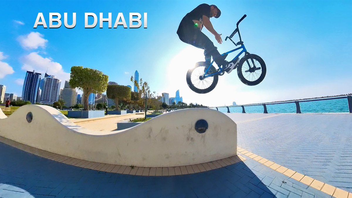 New video- Riding unreal street spots in Abu Dhabi! - 
youtu.be/g1vLvtjGbWw #bmx