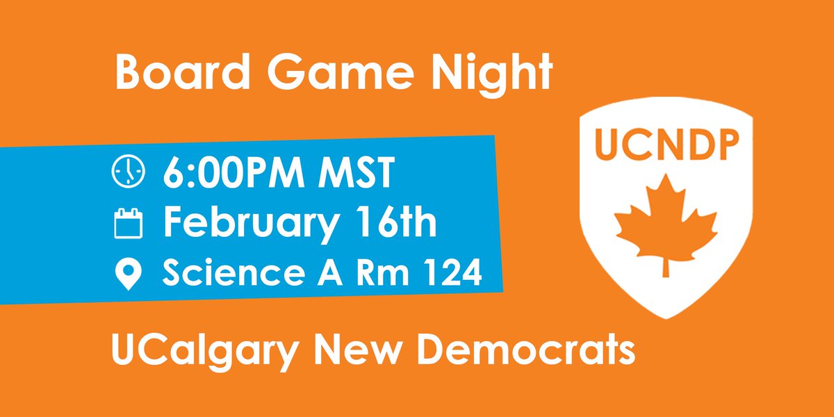 UCalgaryNDP's tweet photo. See you this Thursday! https://t.co/BagiAA6COP
