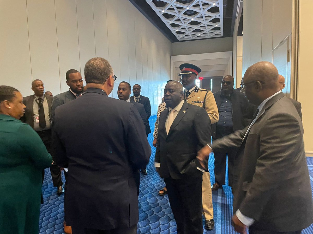 PM conducting walkabout ahead of hosting Caricom at BahaMar this Wednesday.