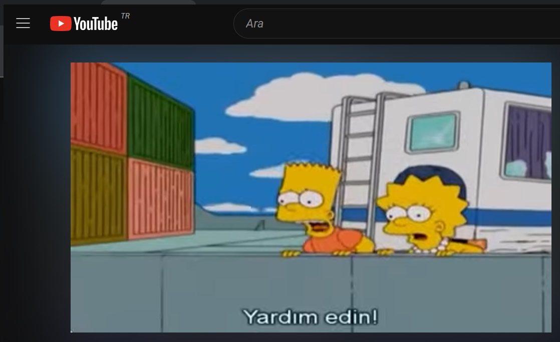 3 -  Bölümü izlediğinizde şunu görüyorsunuz.
çocukların kullandığı otobüs kontrolden çıkıyor ve uçurumdan uçup, Türkiye gemisine düşüyor. Çocuklar, yardım diye  bağırıyor.
Yardım çağırısı yapıyor.
Gemi kaptanıda Kahramanmaraş'a dvd yetiştirmeye çalıştığını söylüyor.