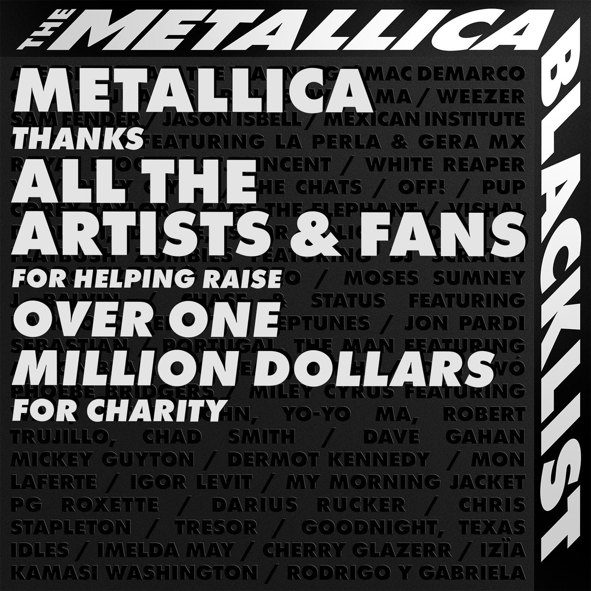 I.M.S / M.I.S. (@ims_mis) on Twitter photo Que felices nos hace saber que se han recaudado ya mas de 1 millón de dólares destinados a caridad, de este disco del que somos parte junto con <a href="/laperlabogota/">laperlabogota</a> ❤️🔥 #MetallicaBlacklist
open.spotify.com/track/0X2byvEm… Que felices nos hace saber que se han recaudado ya mas de 1 millón de dólares destinados a caridad, de este disco del que somos parte junto con <a href="/laperlabogota/">laperlabogota</a> ❤️🔥 #MetallicaBlacklist
open.spotify.com/track/0X2byvEm…