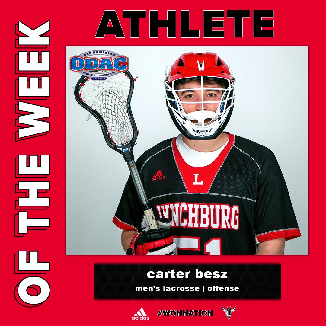 Carter Besz notched a Texas hat trick in his collegiate debut, helping No. 10 <a href="/LynchburgMLAX/">Lynchburg M Lacrosse</a> to a season-opening win and earning his first <a href="/odacathletics/">ODAC</a> player of the week award!

🗞: bit.ly/3IkRDve

#WonNation