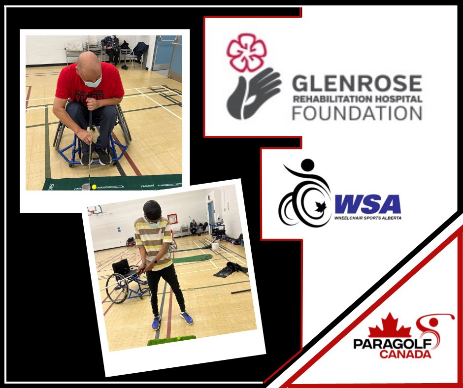 “<a href="/paragolfcanada/">Paragolfcanada</a> was proud to join the <a href="/glenrosefdn/">Glenrose Hospital Foundation</a> and <a href="/WSA_Alberta/">Wheelchair Sports Alberta</a> for a great adaptive golf event in Edmonton Alberta.” <a href="/toddkgolf/">Todd Keirstead</a>