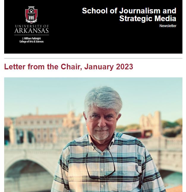 uarkjournalism's tweet photo. The SJSM Winter Newsletter is now available... https://t.co/TsRA3hhaX9 https://t.co/71l6JRRMzn