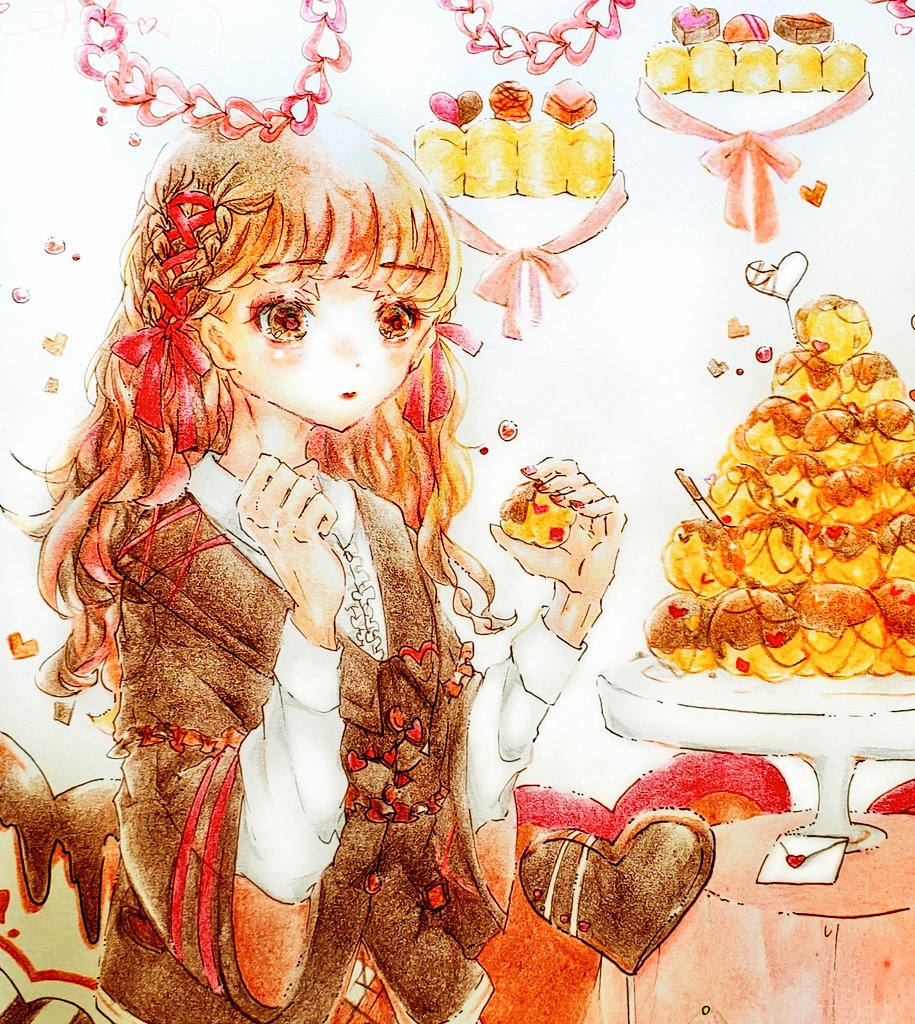 「チョコレートの魔法#バレンタインイラスト #ValentinesDay2023 」|福寿(フクジュ)✨のイラスト