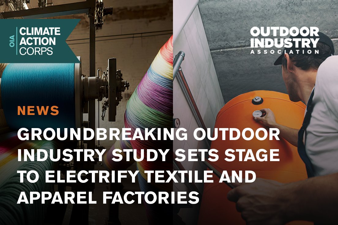 OIA's tweet photo. BIG NEWS: #ClimateActionCorps members @burtonsnowboard @newbalance @patagonia @REI & @GORETEXna release first-of-its-kind research to help lead the entire fashion industry to a #climatepositive future.
🏕️ Read the report and join us: https://t.co/4cv93rLH2i https://t.co/PAsTztWpHU