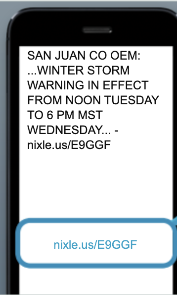 SJCOEM's tweet photo. ...WINTER STORM WARNING IN EFFECT FROM NOON TUESDAY TO 6 PM MST WEDNESDAY...
... AVISO DE TORMENTA DE INVIERNO EN EFECTO DESDE EL MEDIODÍA DEL MARTES HASTA LAS 6 PM MST DEL MIÉRCOLES …
https://t.co/nd3HcPkfsI https://t.co/SUL6W7bRcV