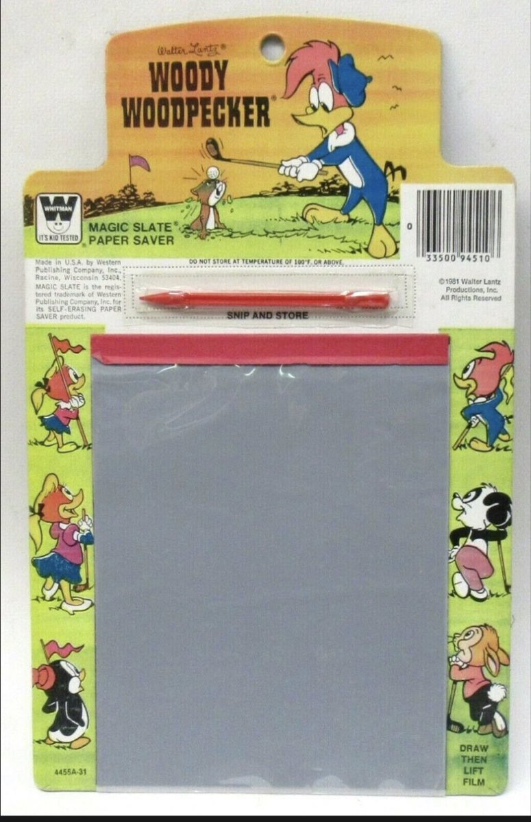 cadcomputersTV's tweet photo. I just watched episode 5 of “The Last of Us” and all I could think about was the fact I had that woody woodpecker magic slate tablet…
#lastofus #episode5 #woodywoodpecker #magicslate #feelingold #samstablet https://t.co/e1HQGmD08m