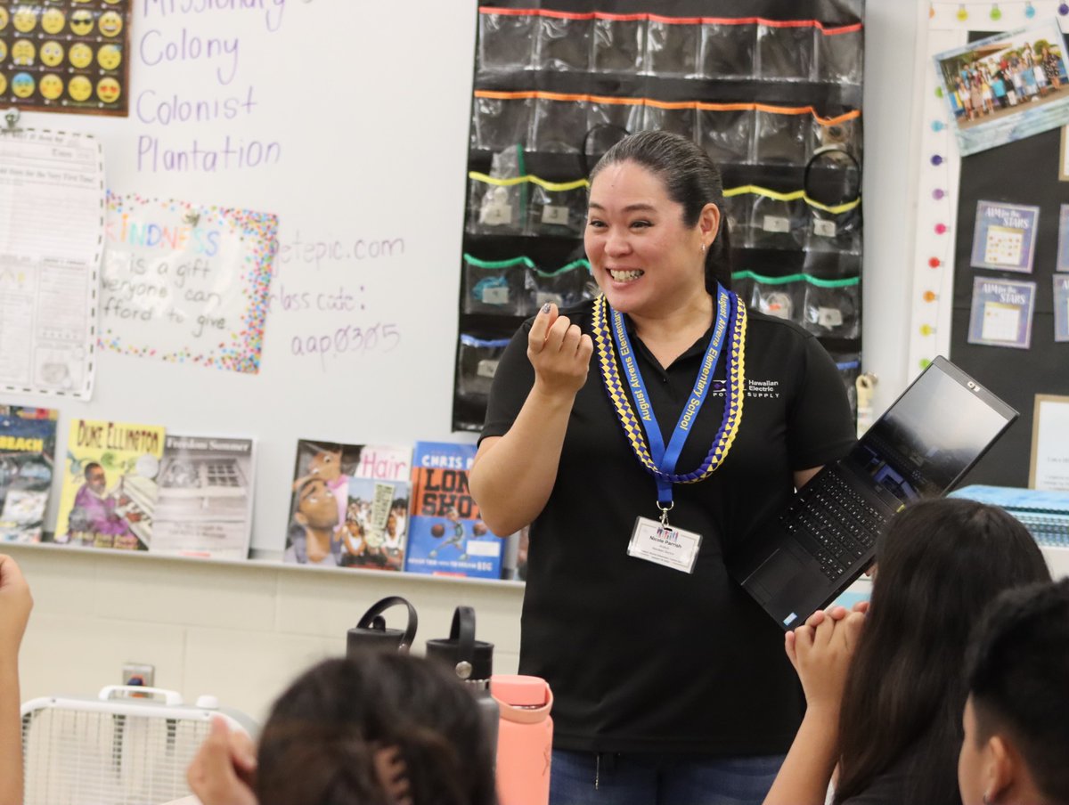 Hawaiian Electric on Twitter "Our Speakers Bureau program kicked off the new year at August