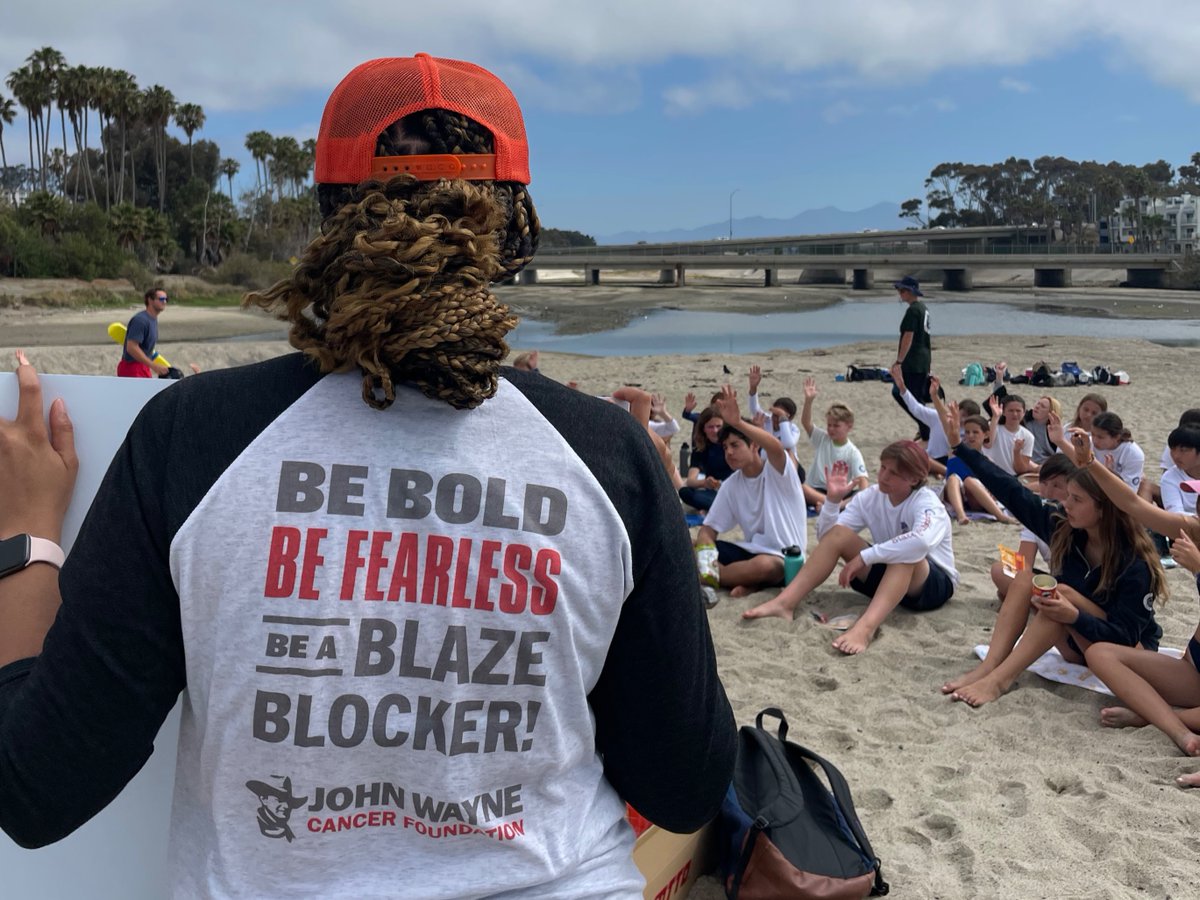 The John Wayne Cancer Foundation is looking for 6 Block the Blaze Summer Interns in Southern California! To learn more click the link! johnwayne.org/pages/new-bloc…