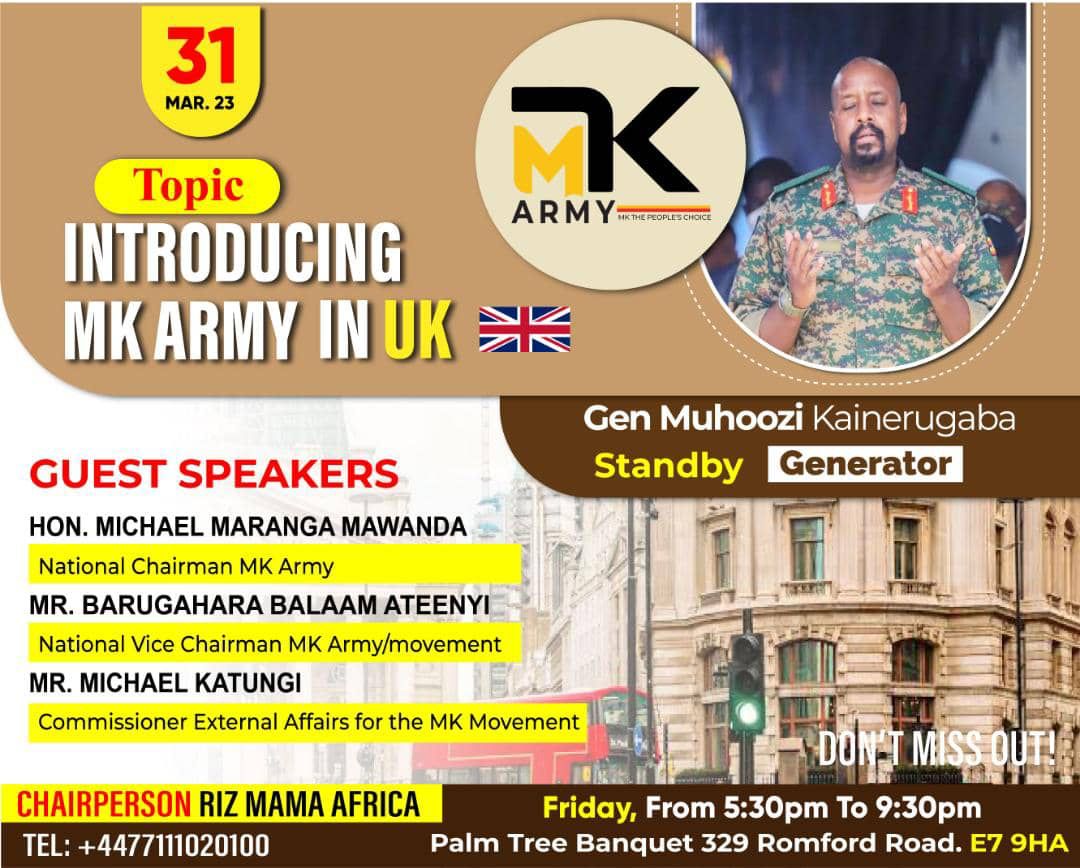 Mk2026T's tweet photo. @rizikimabuye aka #Mama_Afrika, you are something else.
CIC @mkainerugaba , say something :) . The UK is ready for you. #Big_Bash #MK2026 . @Balaam1980 @MKatungi @EmilyAkullu @AndrewMwenda @nuwamanyaisaac @DonaldBusinge @nyamadon @MkainerugabaAd1 @ANinabea This is big, let's do't https://t.co/0deTguPpe3