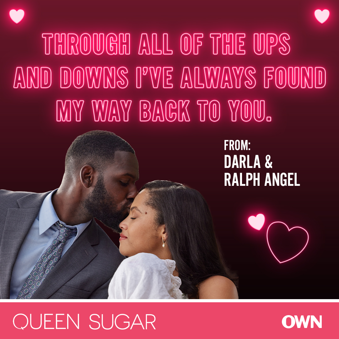 No truer OR stronger love than Darla and Ralph Angel's love story ❤️#QUEENSUGAR #ValentinesDay @kofi @BiancaLawson