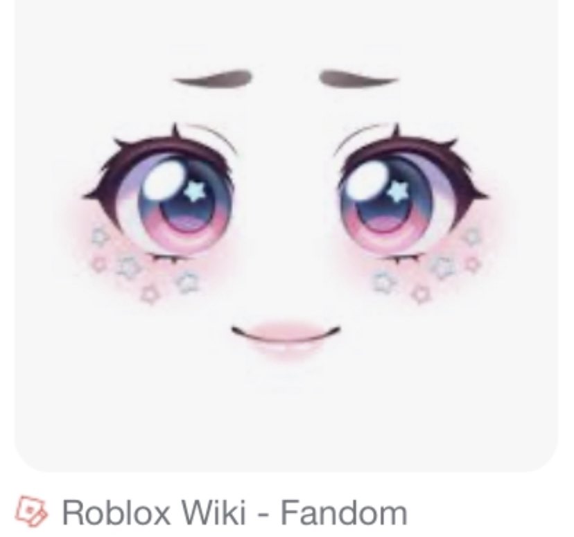 Colorable Boy Anime Face White  Roblox Item  Rolimons