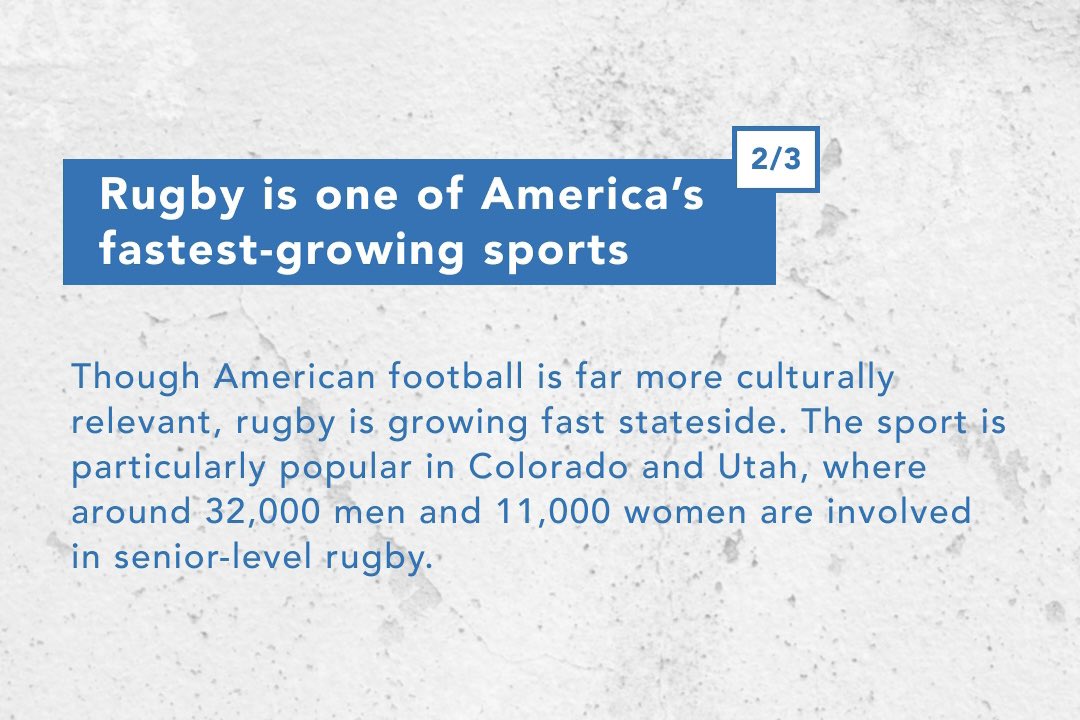 RookieRugbyClev's tweet photo. Fun Facts: Rugby Edition. 🏉🏆

How many of these facts were you aware of? https://t.co/uhXUmpgyN9