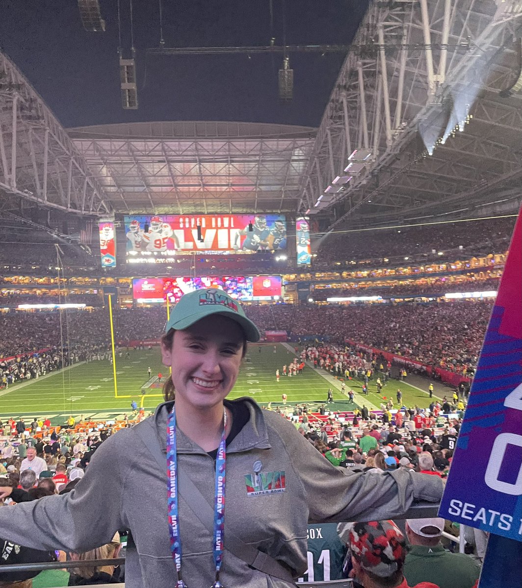 This was the craziest week ever. Thank you so much @iamlivingsport and @AZSuperBowl ❤️