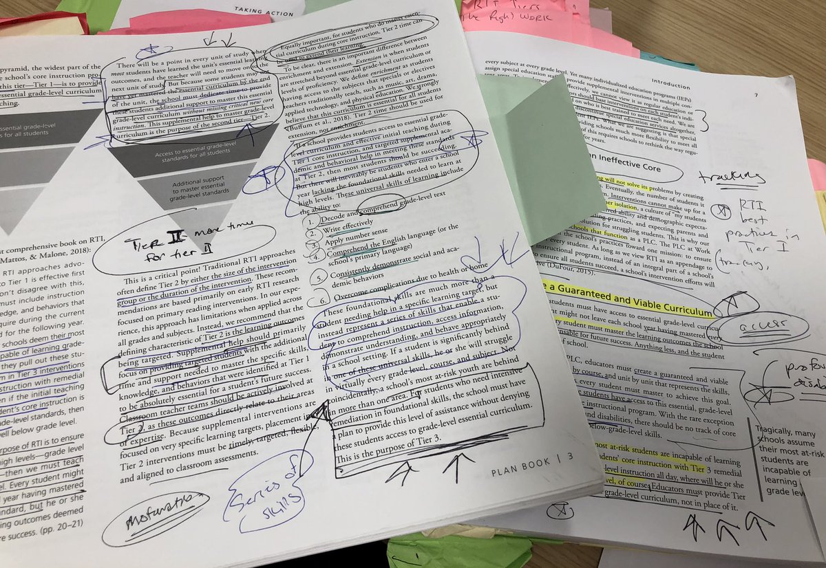 CrecArtsMiddle1's tweet photo. Tragically, many schools assume their most at-risk students are incapable of learning at grade level and, instead, replace these students’ core instruction with remedial work. If a student receives below-grade instruction all day, where will he or she end up? Below grade level p7 https://t.co/dvDacJMWX3