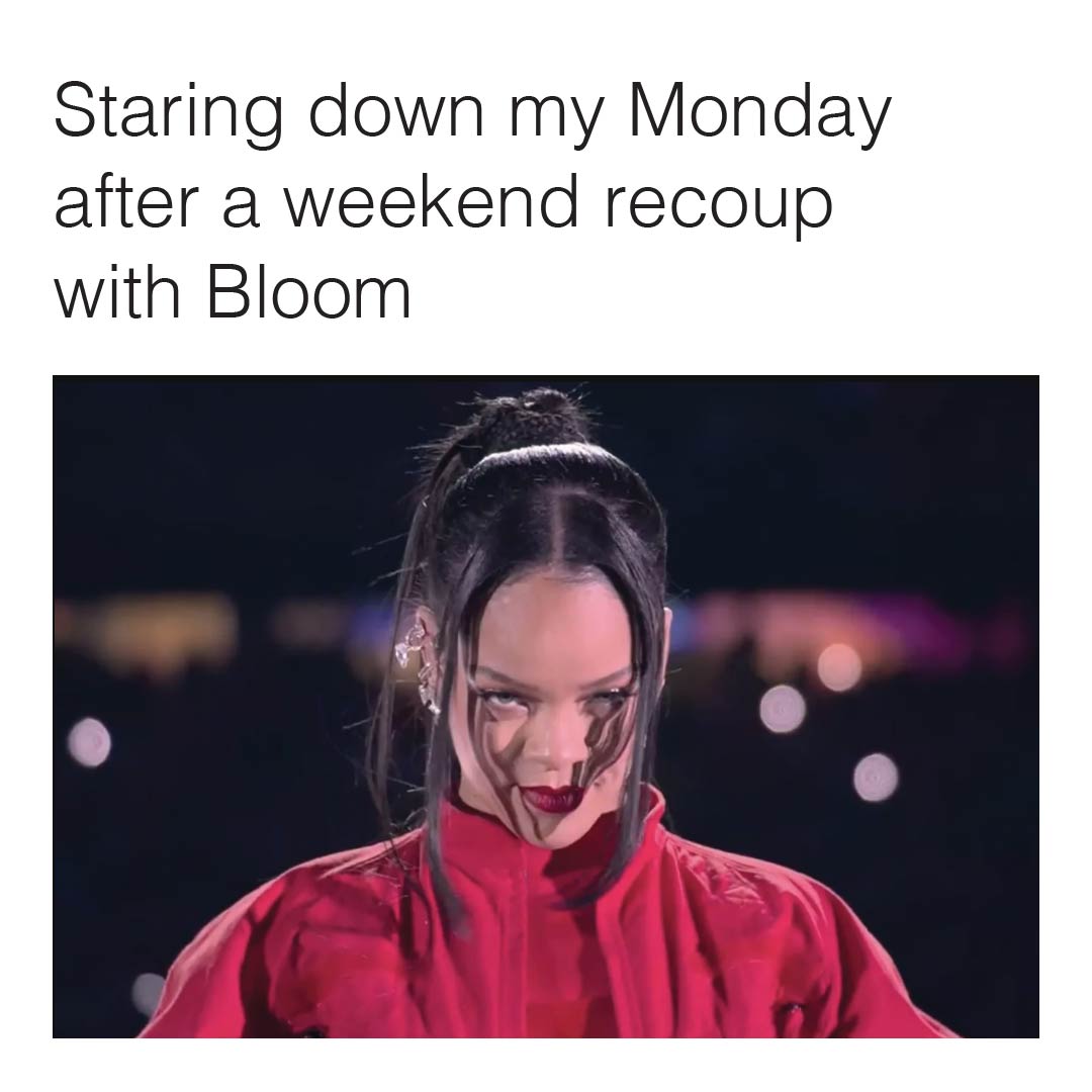 Ready to tackle Monday like a boss? 💪 
#mondaymood #SuperBowlHalftimeShow  #Rihanna #mentalhealth