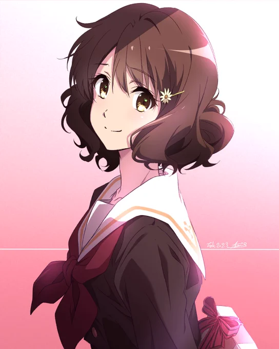  You are my Valentine.#anime_eupho 